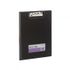 Munhwa File F630-61 Folder Laporan PVC A5 Kompak dengan Slot Tag Nama dan Kantong Interior Ganda Hitam Buatan Korea